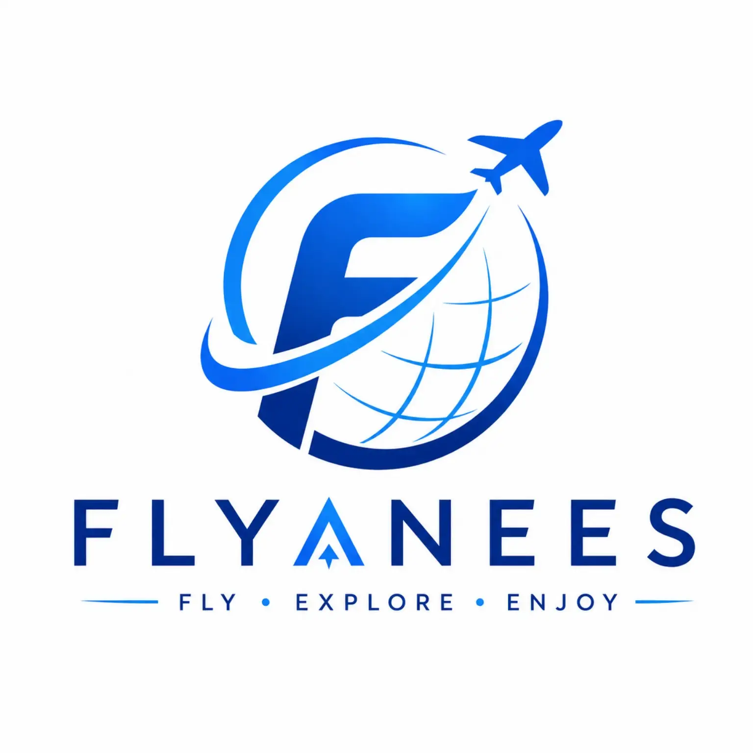 فلاي أنيس FlyAnees — الشعار الأزرق